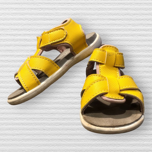 See Kai Run Shoes See Kai Run Basics Yellow Sandals Poshmark